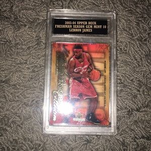 LeBron James Mint Condition Rookie Season Card